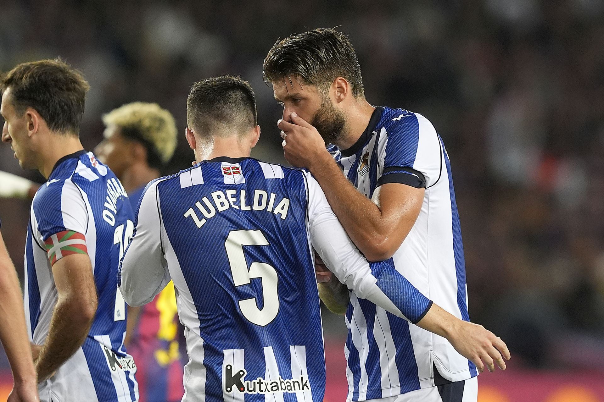 Las imágenes del partido Barça-Real Sociedad