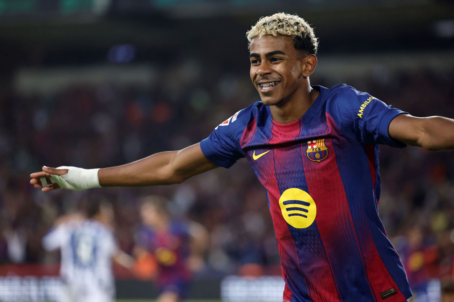 Las imágenes del partido Barça-Real Sociedad