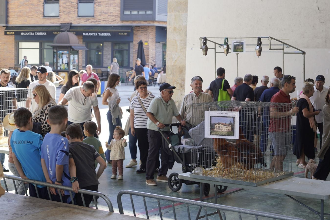 Landa-mundua Lazkaoko bihotzean: Basherri Eguna ospakizun betean