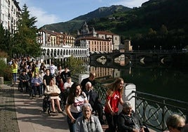 Imagen correspondiente a una pasada edición de Mugi, en el paseo Zumalacarregi.