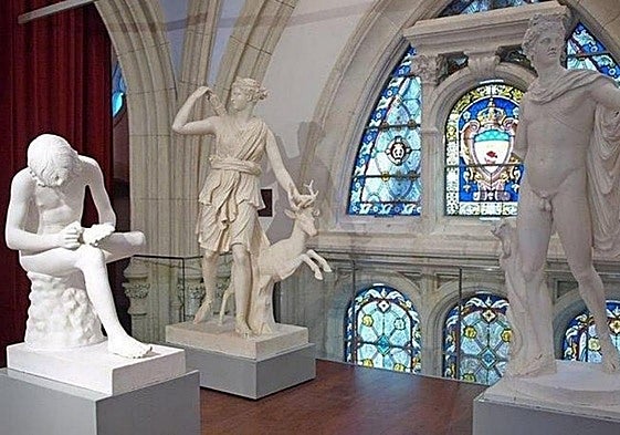 Bilboko Berregin Museoko gela bateko irudia.