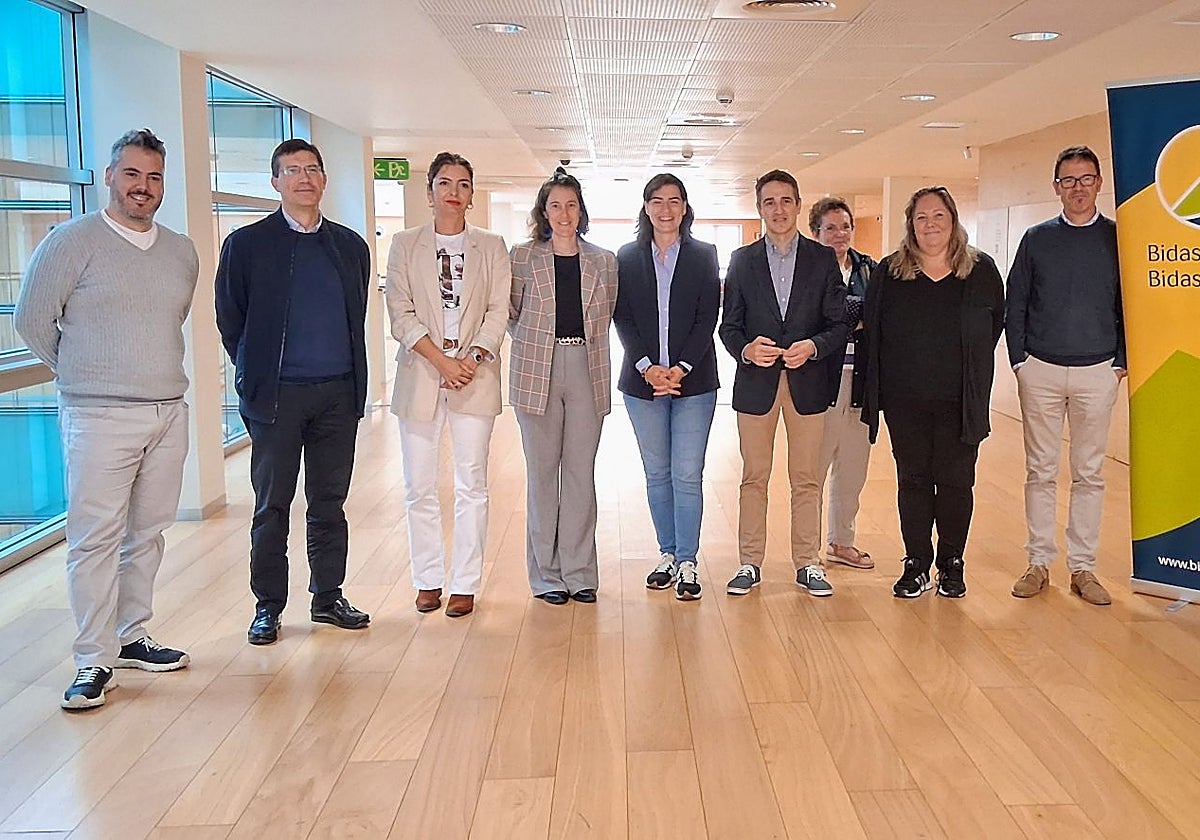 Estitxu Urtizberea y Nuria Alzaga han visitado una de las sesiones del programa.