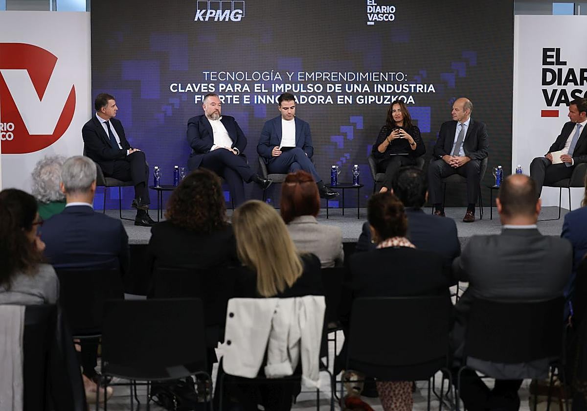 Encuentro sobre tecnología y emprendimiento como motores de la industria guipuzcoana en DV Gunea