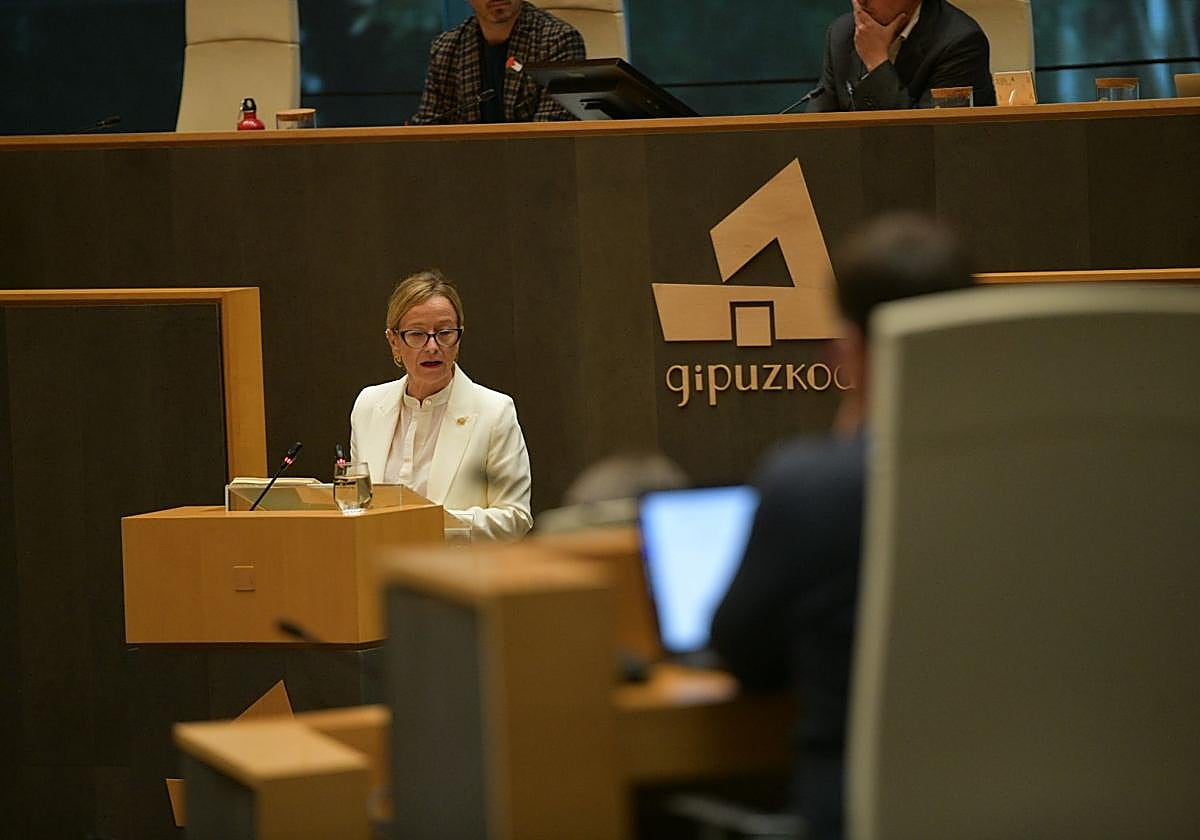 Mendoza durante su comparecencia en Juntas.