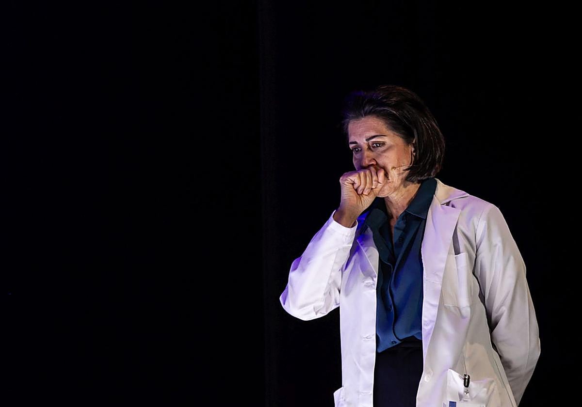 Alicia Borrachero protagoniza 'El efecto', una obra sobre el origen del amor.