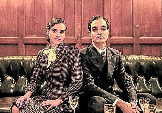 Jone Laspiur y Eneko Sagardoy protagonizan 'Karmele', una de las películas con diálogo en el Príncipe.