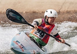 Leire Goñi ha conseguido el pase a la semifinal del Mundial.