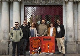 La organización del festival durante la presentación de su 9 edición, este miércoles, en el Teatro Principal.