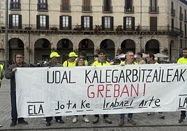 Movilizaciones por la huelga en la limpieza viaria