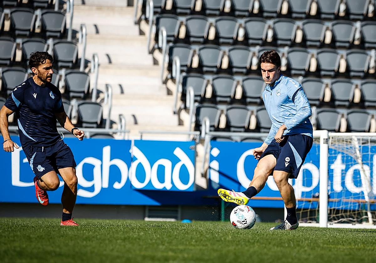 Sergio recupera jugadores en Zubieta