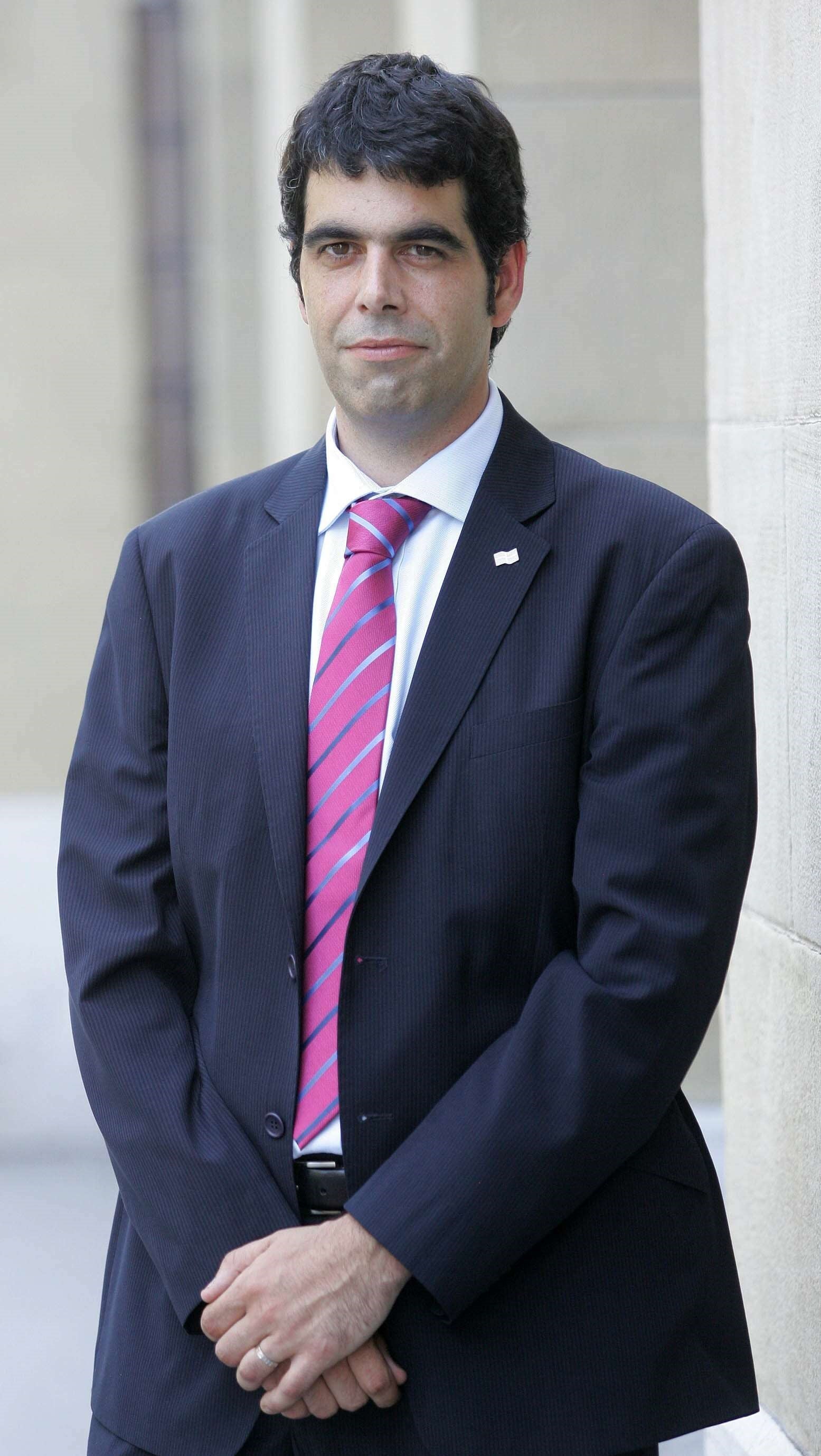 Diputado foral en 2007.