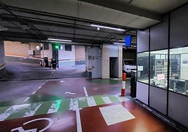 Desde el miércoles, el parking de Pío XII ha recuperado la atención presencial.