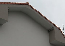 Los nidos, que se ubican en la parte alta del edificio ya están construidos.