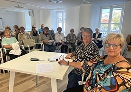 Mari Carmen Viedma y Marian Caballero leyeron el manifiesto en nombre de todos sus compañeros.