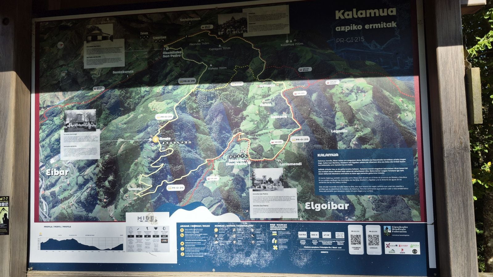 Hermosas vistas desde el Santuario de Arrate