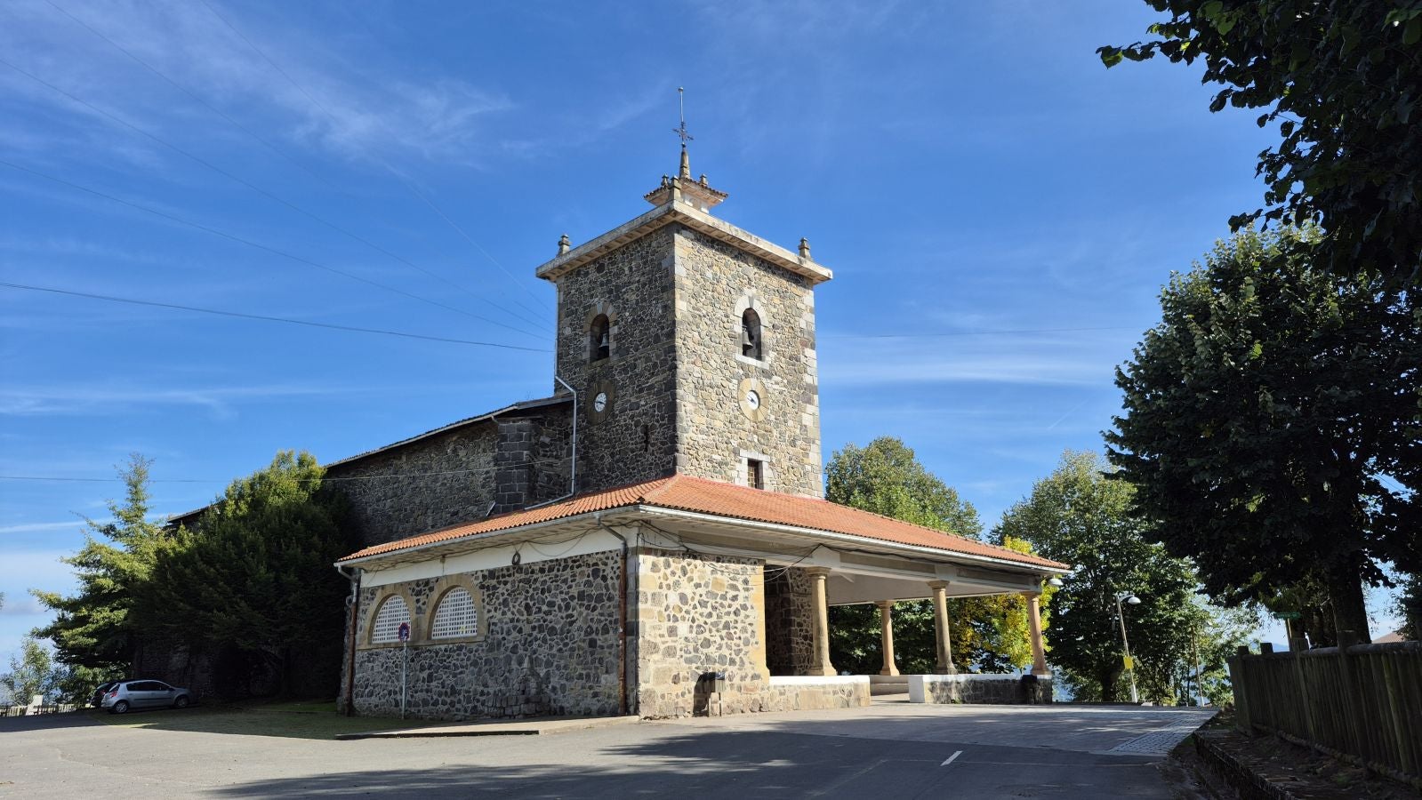 Hermosas vistas desde el Santuario de Arrate