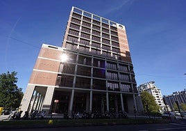 Exterior de la sede de Errotaburu.