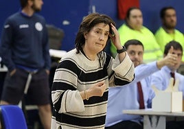 Azu Muguruza, durante un partido de la temporada anterior.