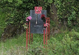 Monumento erigido por el Gobierno Vasco en memoria de las mujeres y niños que estuvieron en la cárcel de Saturraran.