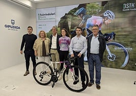 Representantes de las entidades organizadoras de la fiesta durante la presentación.