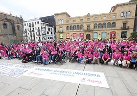 Participantes del Aspace Eguna