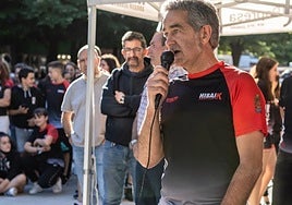 Satisfecho. Jon Otegi se muestra contento con el desempeño de Hibaika.