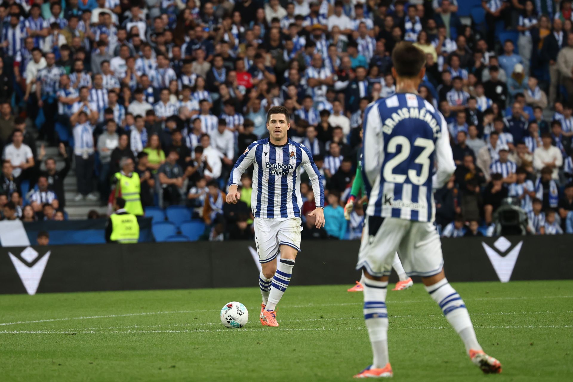Las mejores imágenes del encuentro entre la Real Sociedad y el Rayo Vallecano