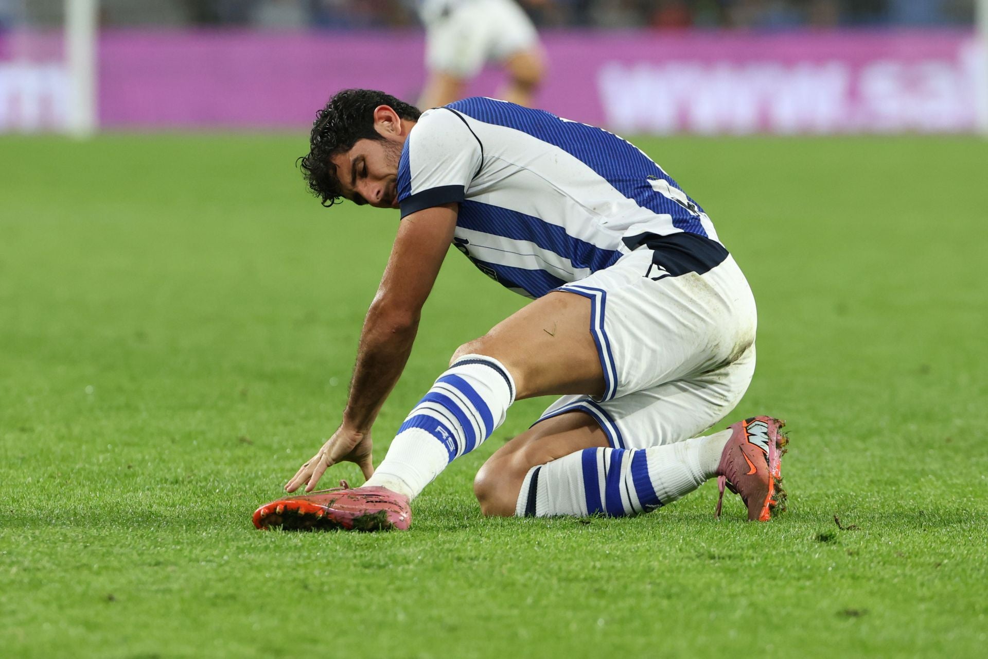 Las mejores imágenes del encuentro entre la Real Sociedad y el Rayo Vallecano