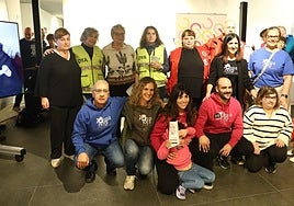 Maritxu Loiola, Aspanogi elkartea, DYA eta Gurutze Gorria izan dira omenduak igande honetan Elgoibarren.