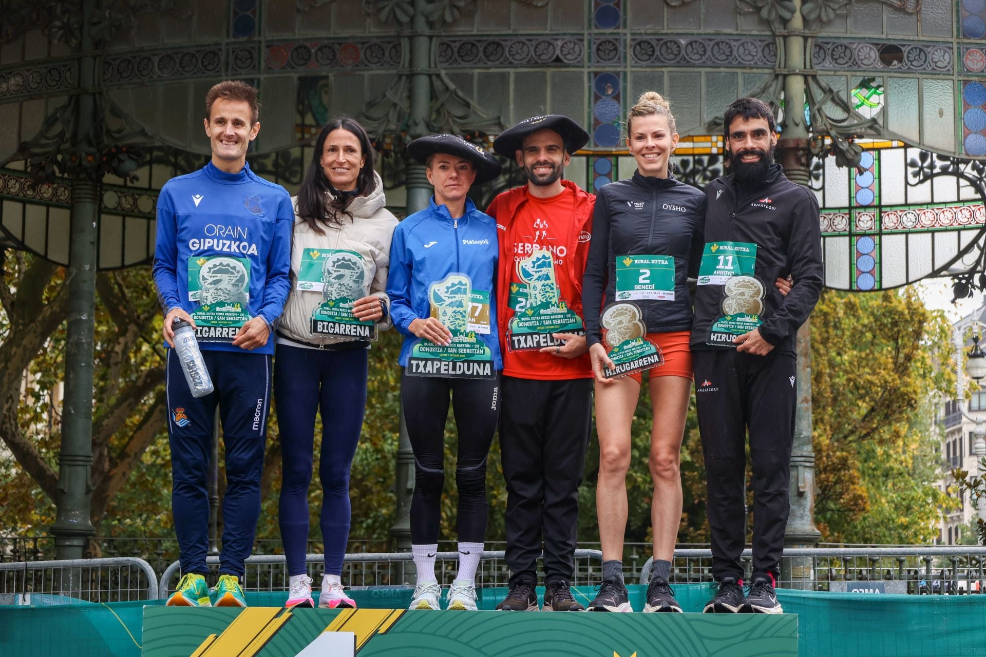 Irene Pelayo y Artur Bossy ganan el Medio Maratón de Donostia