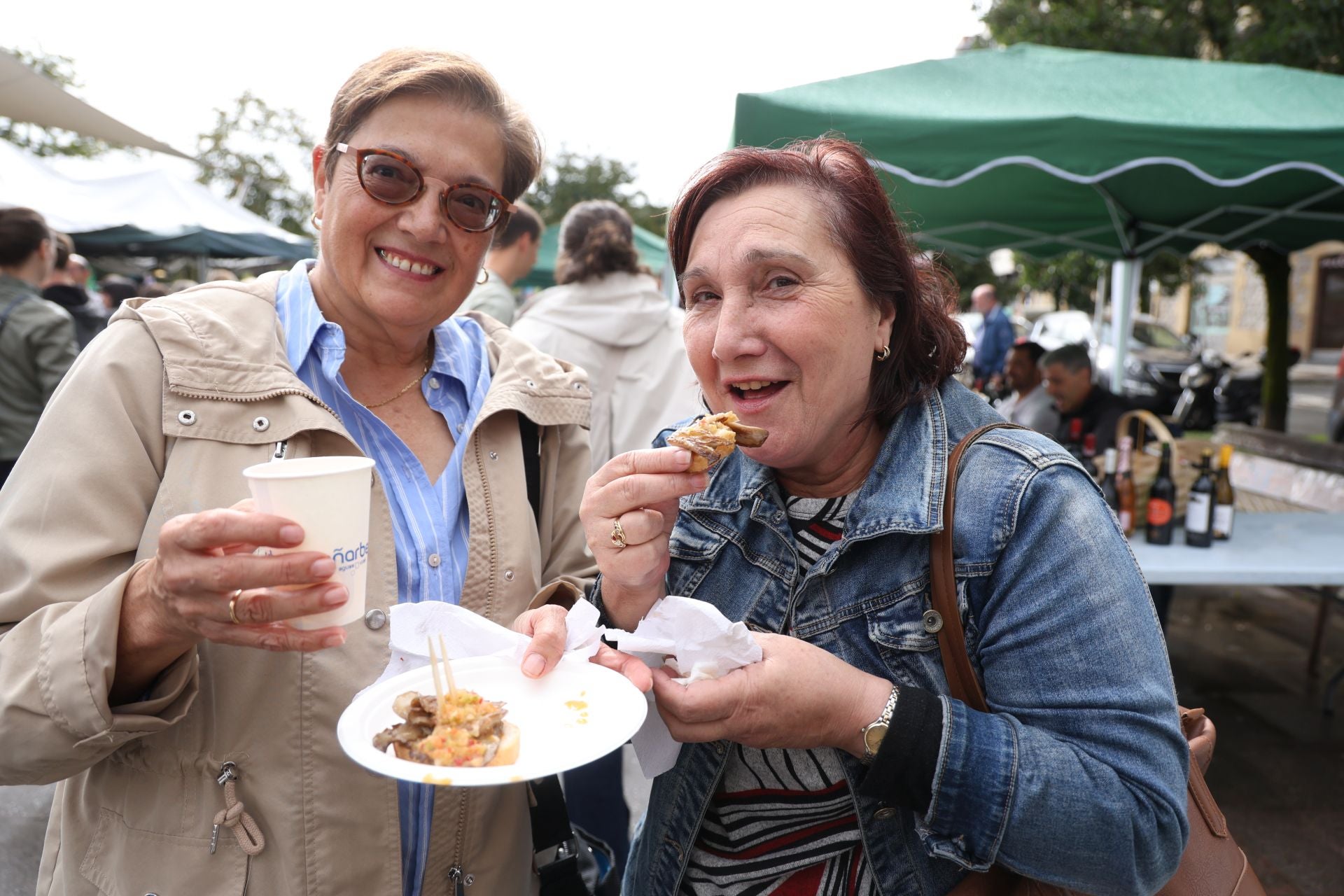 La micología reina en el barrio de Loiola
