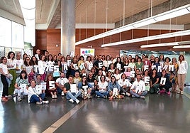 Deustuko Unibertsitateko Inspira STEAM programan parte hartu duten aholkulariak