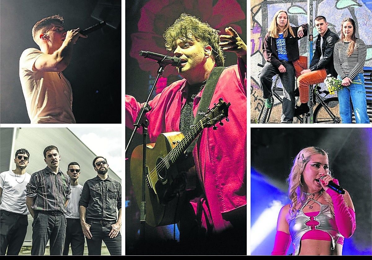 Bengo, Janus Lester, Indabe, Ezpalak y Janus Lester.