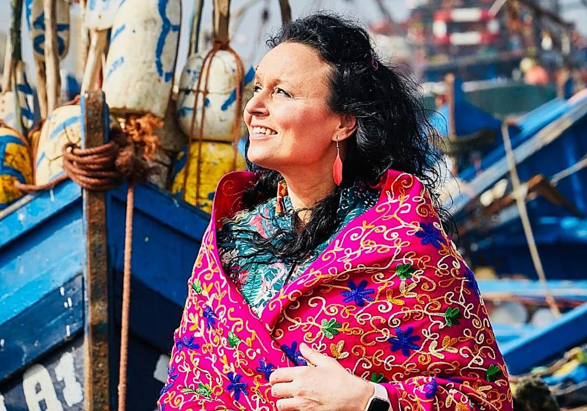 Nacida en Orio, Najat Kaanache es conocida como «la cocinera itinerante».