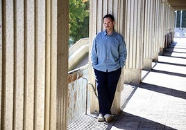 Alberto Gastesi, el pasado lunes en Donostia.