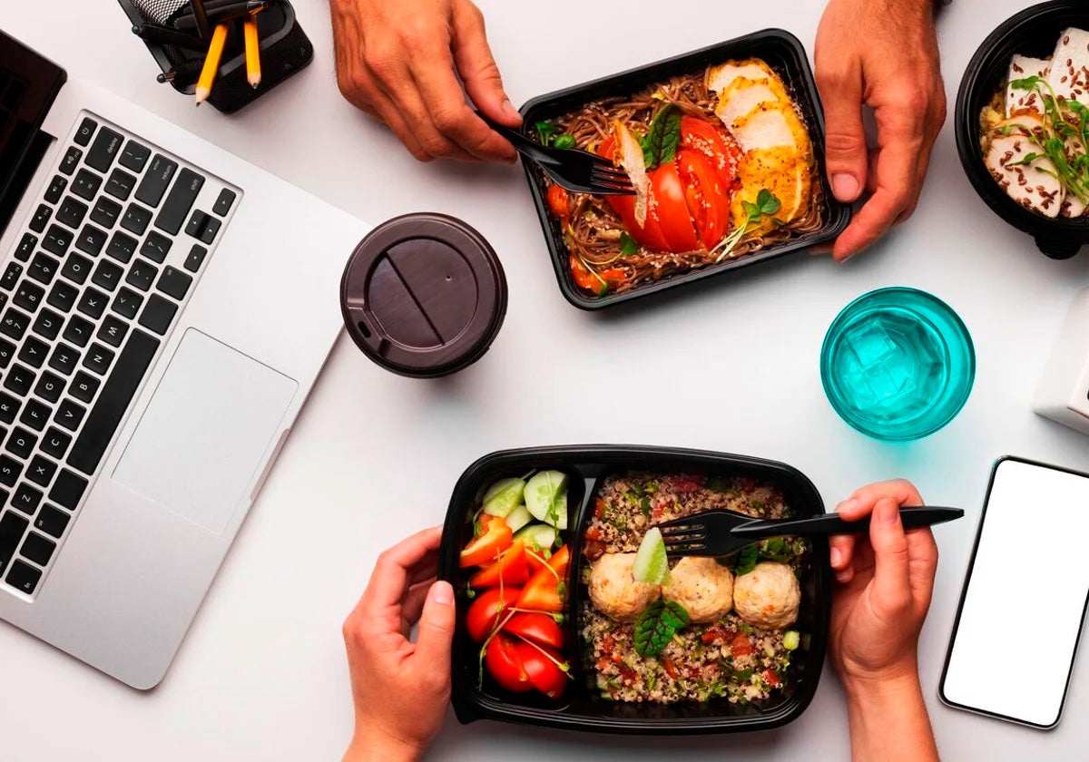 Menú semanal rico y sano para quienes comen en la oficina