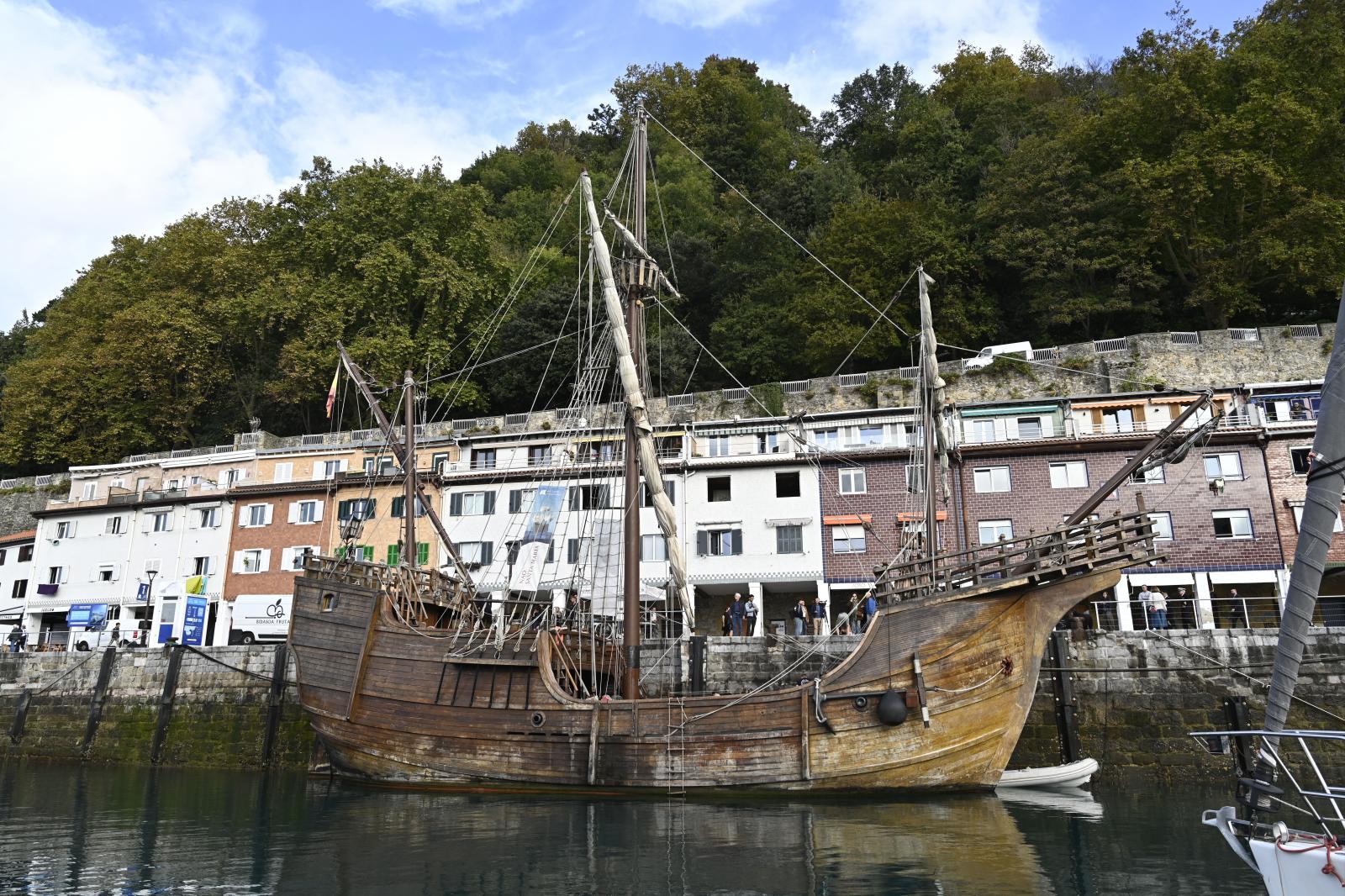 La Nao Santa María abre sus puertas al público