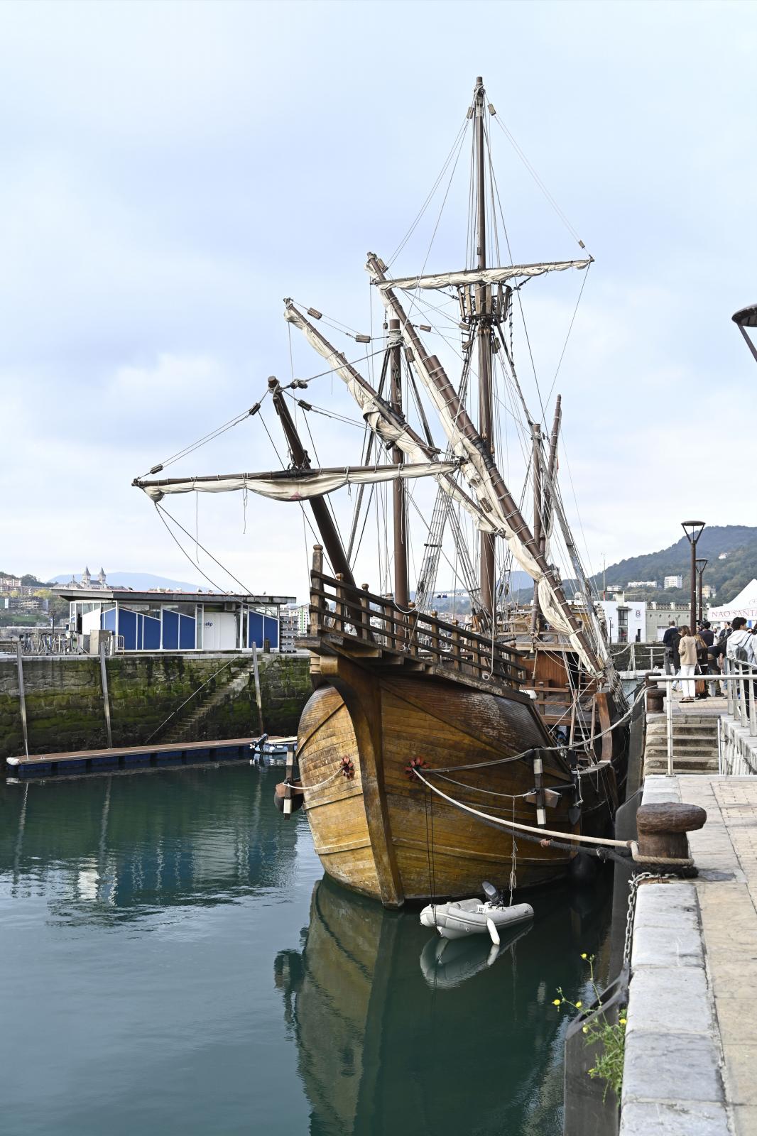 La Nao Santa María abre sus puertas al público