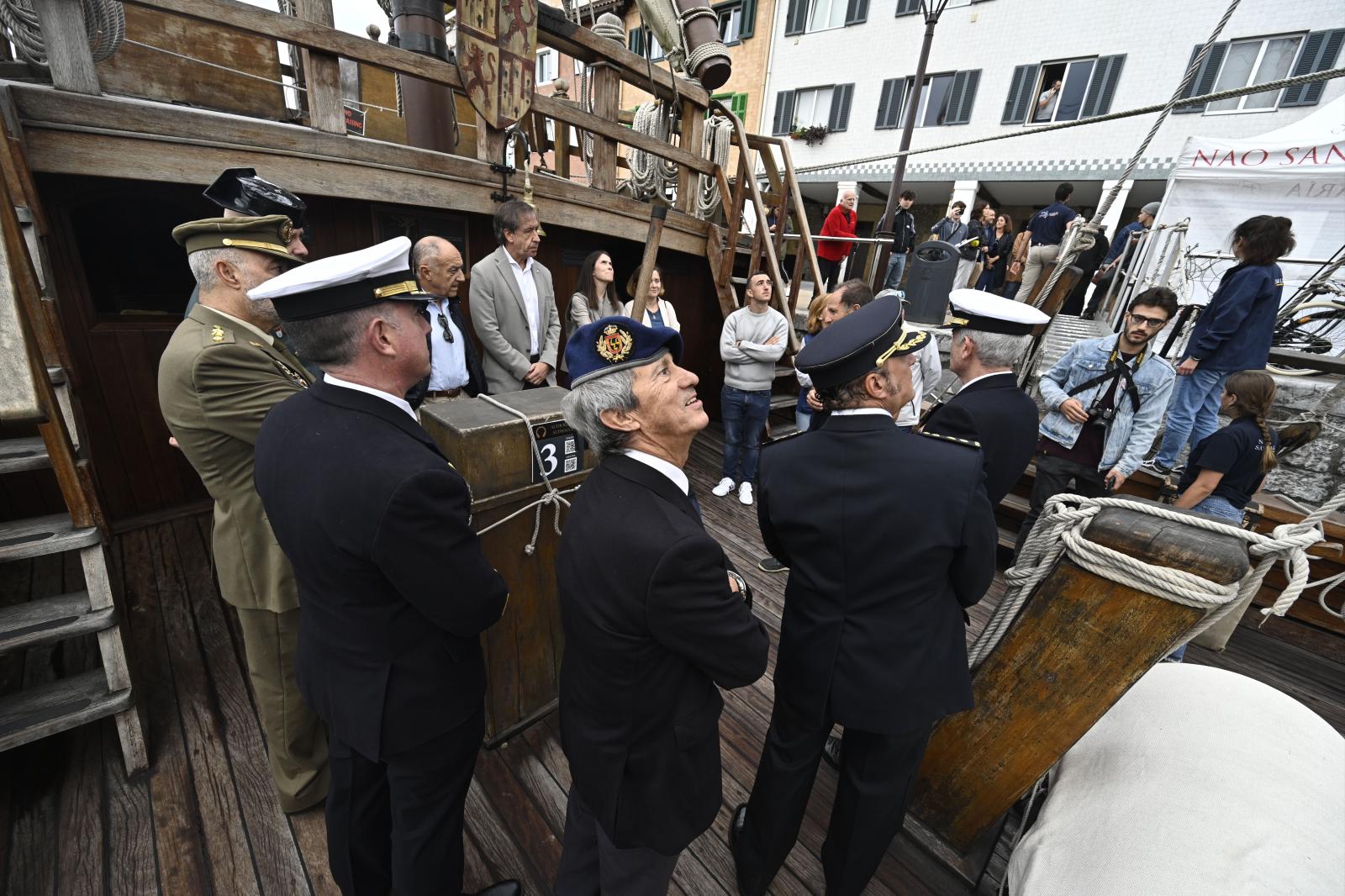 La Nao Santa María abre sus puertas al público