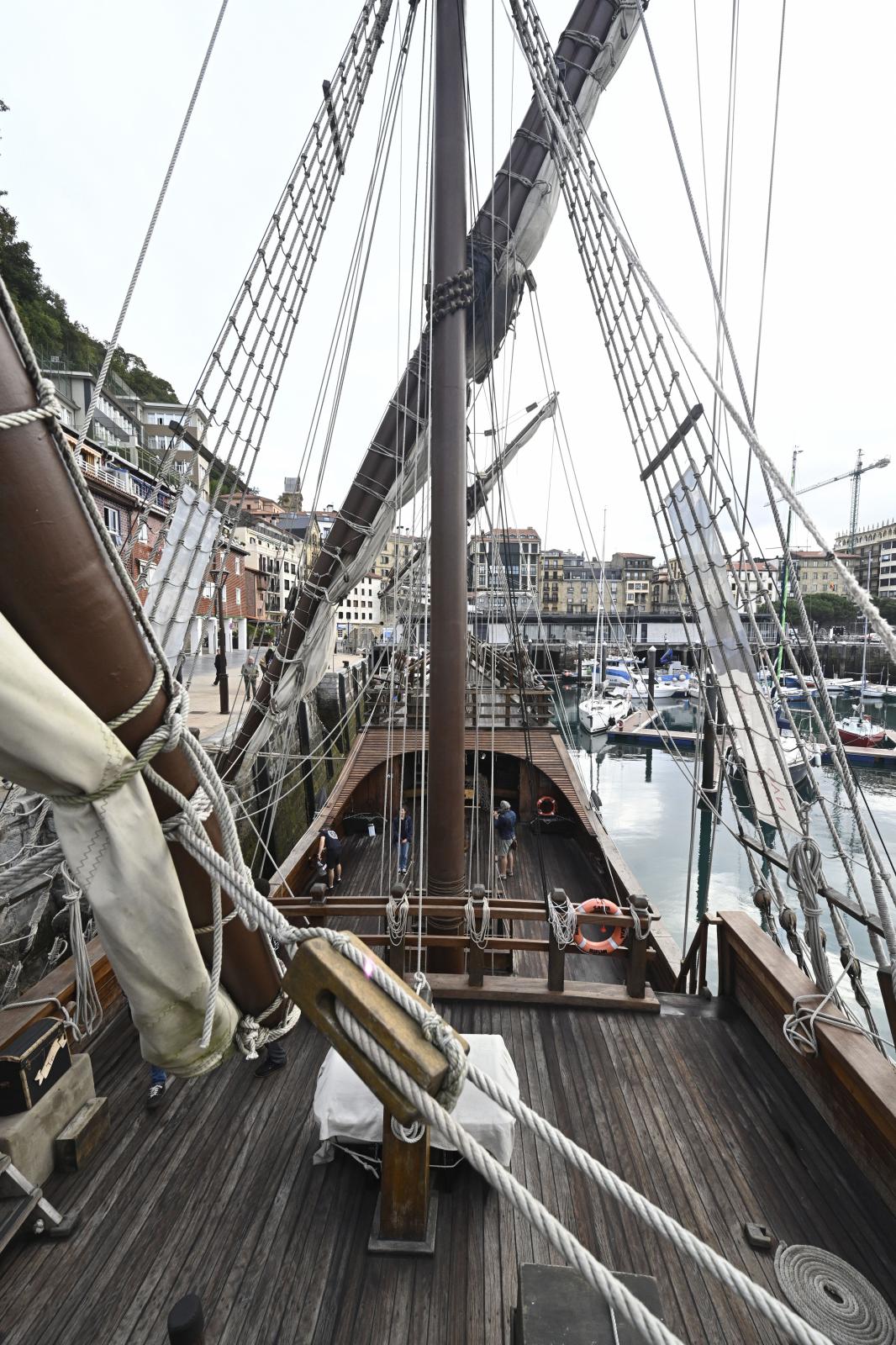 La Nao Santa María abre sus puertas al público