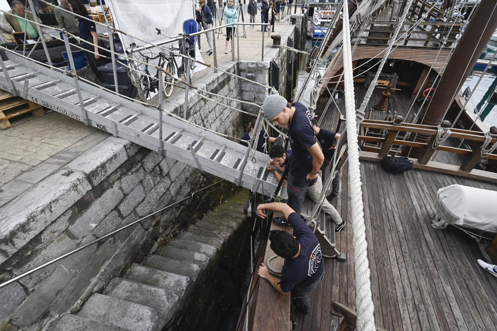 La Nao Santa María abre sus puertas al público
