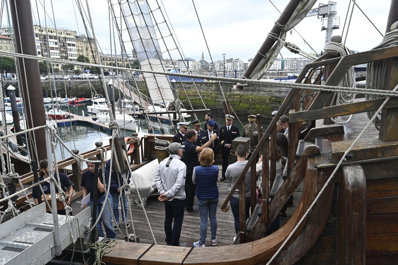 La Nao Santa María abre sus puertas al público