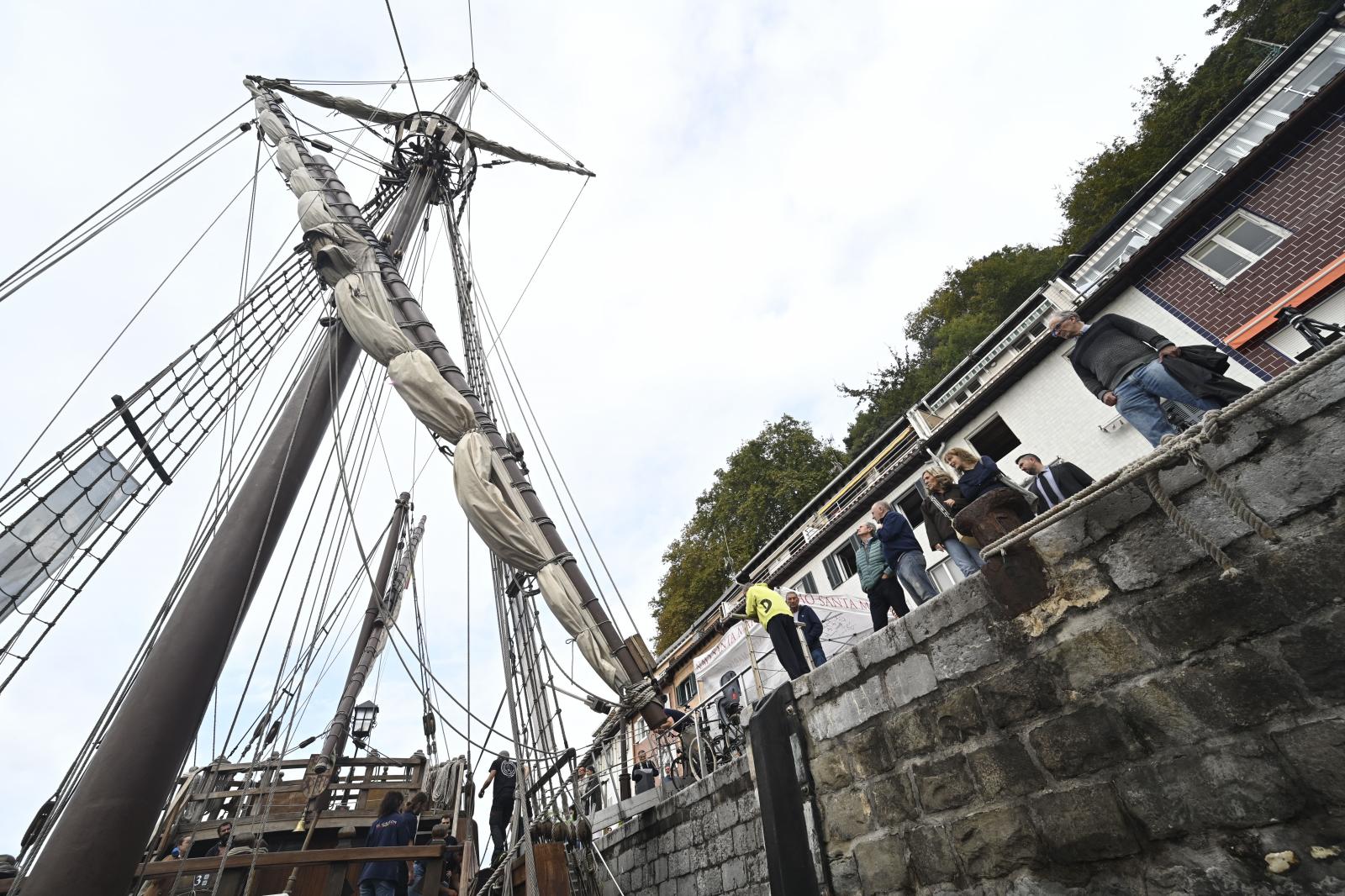 La Nao Santa María abre sus puertas al público