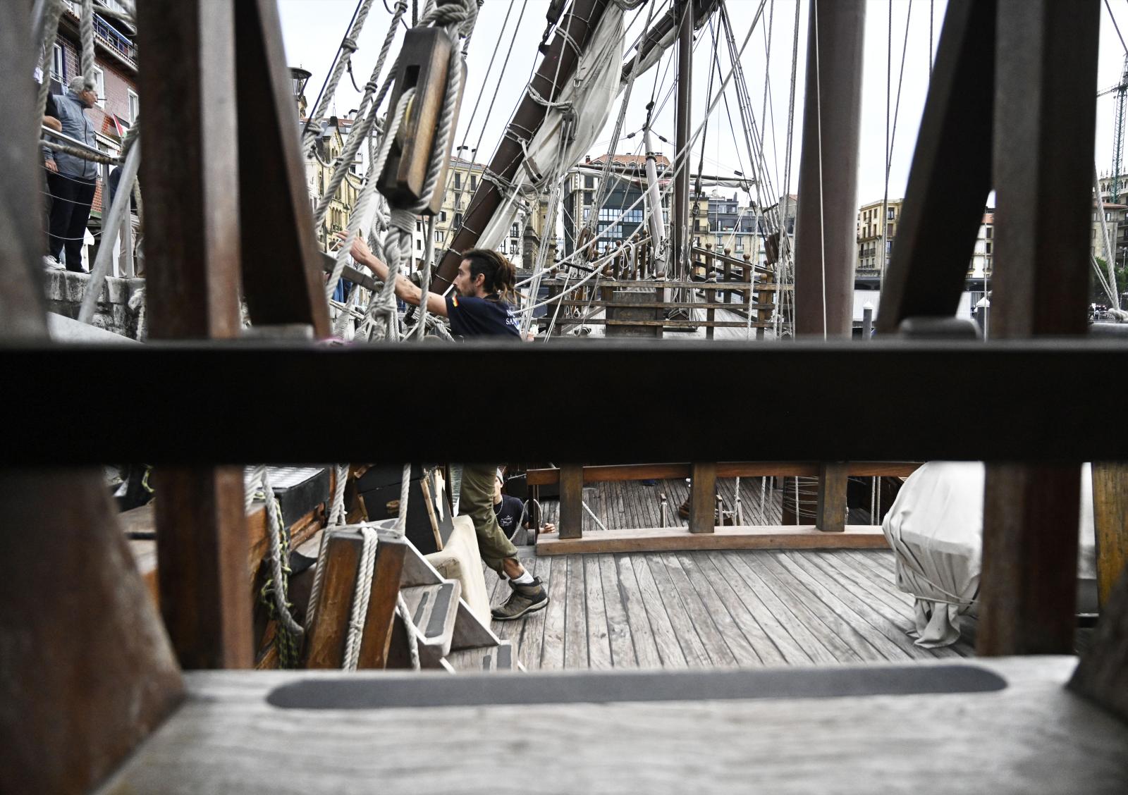 La Nao Santa María abre sus puertas al público