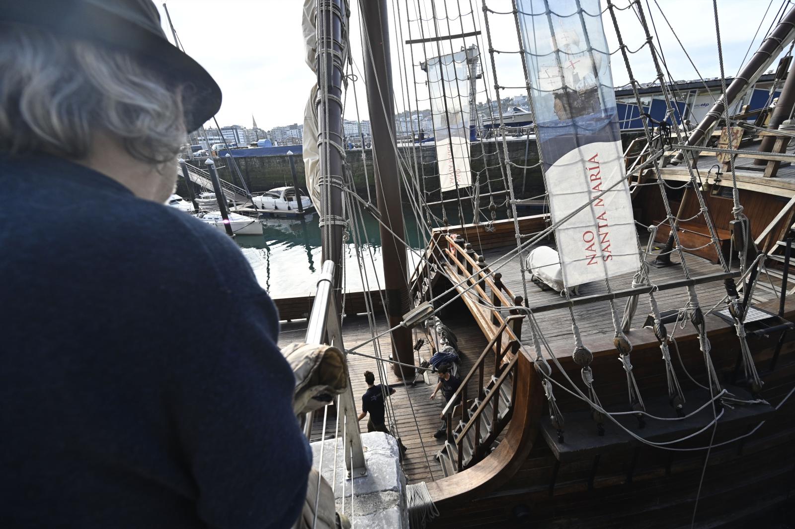 La Nao Santa María abre sus puertas al público