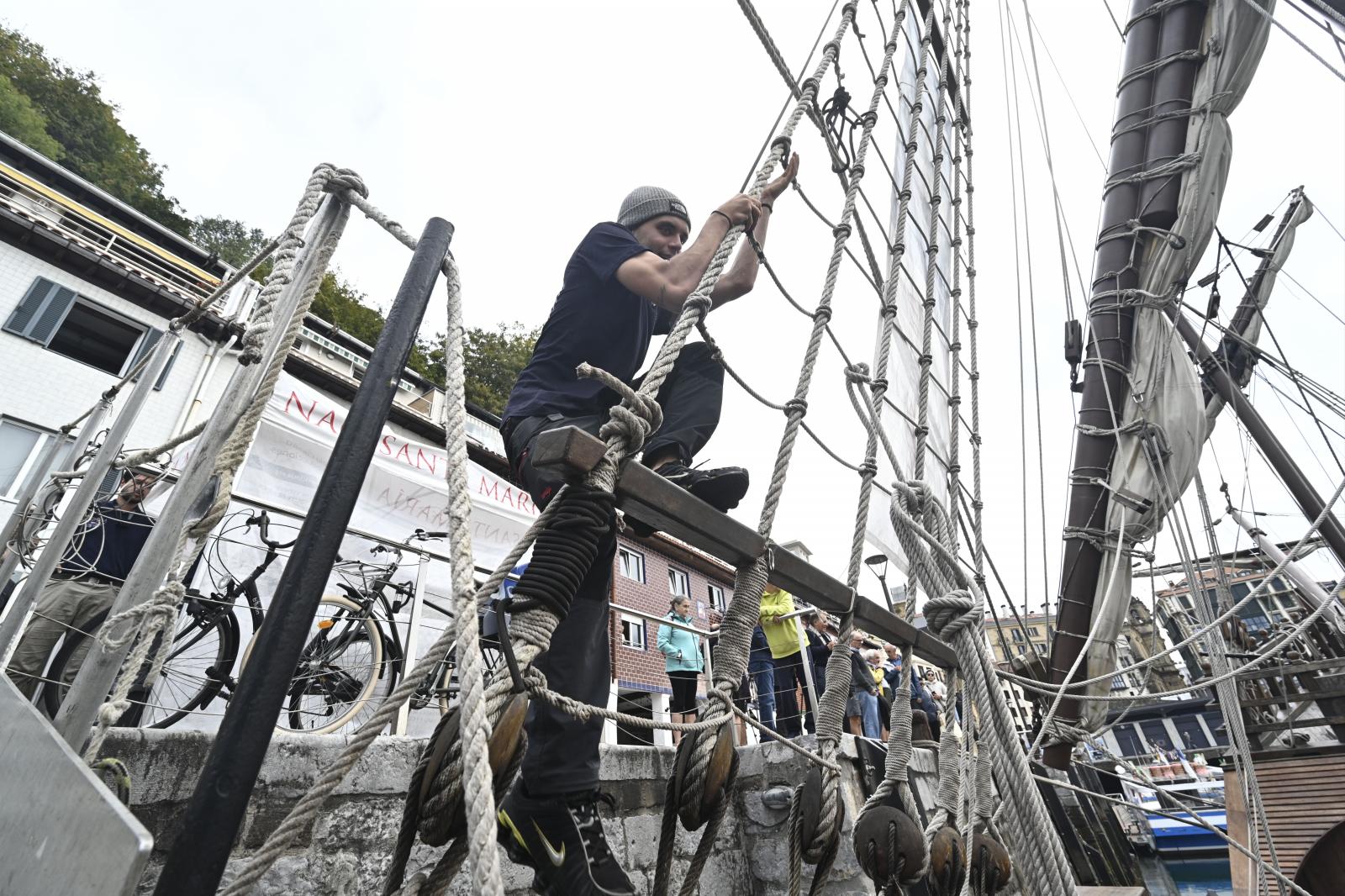 La Nao Santa María abre sus puertas al público