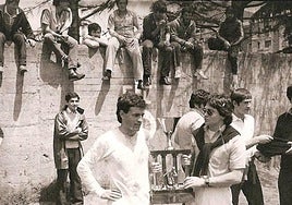 A lo largo de su historia, cuántas cosas ha organizado Berazubi, como el inolvidable campeonato de fútbol en el campo viejo.