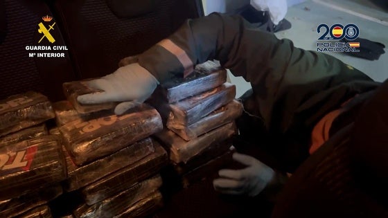 Desarticulan una organización criminal tras interceptar 58 kilos de cocaína en Arrigorriaga valorada en 1,5 millones