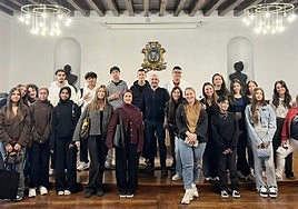 Alumnos de Wiesbaden visitaron Ordizia