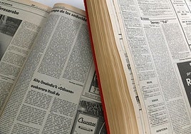 Algunos de los artículos y críticas culturales publicadas por Santiago Aizarna en El Diario Vasco